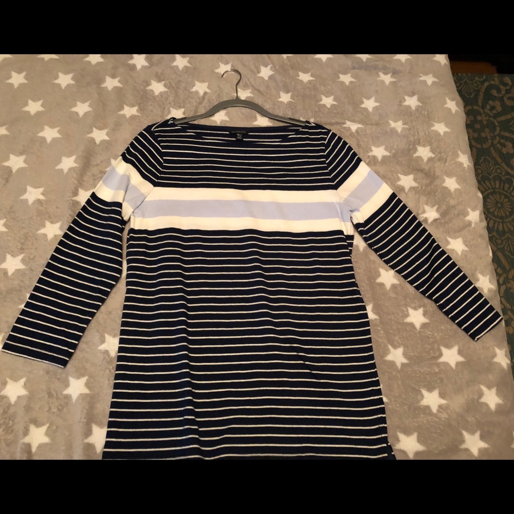 3/4 sleeved tunic; land’s end medium (10-12) tall